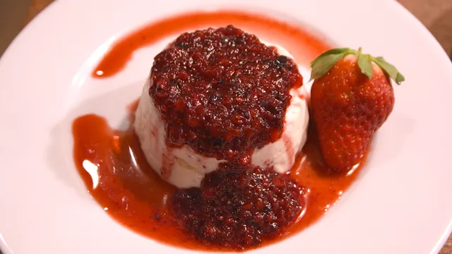 Panna cotta original, sin gelatina y cremosísima