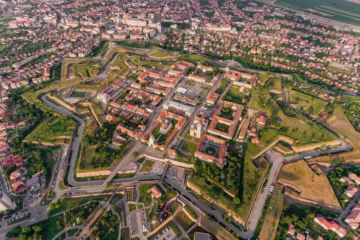 Alba Iulia forma estrella
