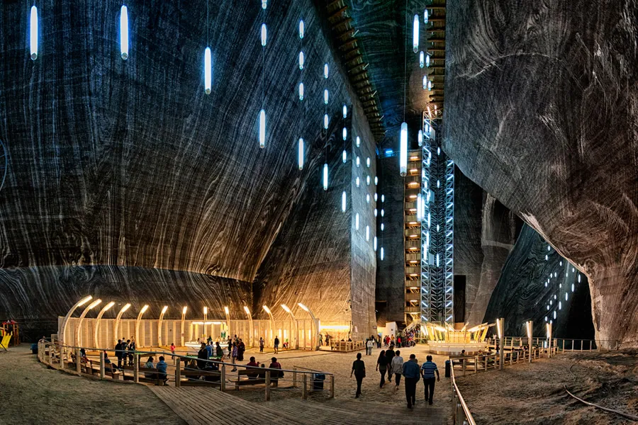 La mina de sal más impresionante del mundo está en Rumanía